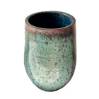 Vaso de Chão Jumbo (acima de 71cm) Cerâmica Moderno 70x47 Verde Musgo