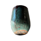 Vaso de Chão Jumbo (acima de 71cm) Cerâmica Moderno 80x51 Verde Musgo