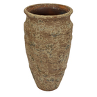 Vaso de Chão Jumbo em Cerâmica 120x61cm Bege Doha Bella Art Vetrificados