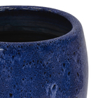 Vaso de Chão Jumbo em Cerâmica 83x56cm Azul Toscano Bella Art Vetrificados