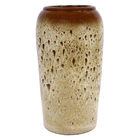 Vaso de Chão Jumbo em Cerâmica 85x36cm Bege Timbu Bella Art Vetrificados