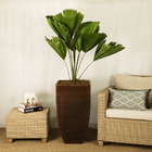 Vaso de Chão Jumbo em Plástico 76x43cm Rusty Malta Naterial