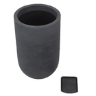 Vaso de Chão Jumbo em Plástico 80x50cm com Prato Preto Decô Vasart