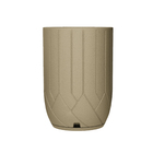 Vaso de Chão Médio Plástico 34x55cm Bege Valencia Floridis