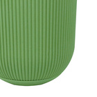 Vaso de Chão Médio Plástico  37x37cm com Prato Verde Caipirinha SP27 Vasart