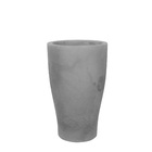 Vaso de Chão Médio Plástico  58x35cm Cinza claro  ALTO Vasart