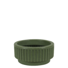 Vaso de Chão Pequeno Plástico  10x20cm Verde Artstone  SP27 Vasart