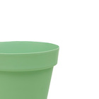 Vaso de Chão Pequeno Plástico  11x12cm Verde Caipirinha SAMPA Vasart