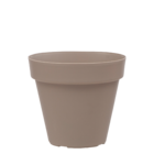 Vaso de Chão Pequeno Plástico  16x18cm Areia  SAMPA Vasart