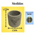 Vaso De Cimento Vintage Passáro Verde - Estilo Barro