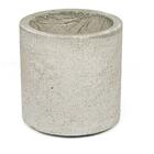 Vaso De Concreto Decorativo Redondo 9,7cm Cinza Linha Eco