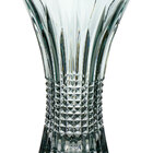 Vaso De Cristal Queen 16x10x30cm Verde