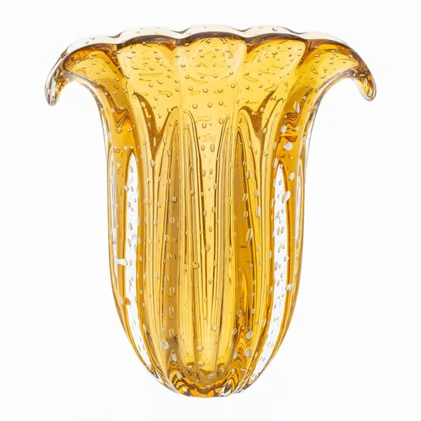 Vaso De Decoração Em Murano Cloud - G