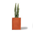 Vaso De Feltro Smartpot Retangular Pequeno - Laranja