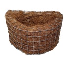 Vaso De Fibra De Coco Meia Lua 25 x 15 x 12,5