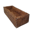 Vaso De Fibra De Coco Tipo Jardineira 50 x 20 x 12,5