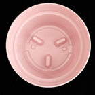 Vaso De Flores Redondo Pequeno Vaso Colorido 12,5x10cm Rosa