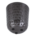 Vaso de Metal Mayren Chumbo 13x12cm Ts Brasil