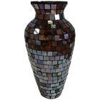 Vaso De Mosaico - 17x34 Cm