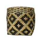 Vaso De Palha Plantas Cesta Artesanal Flores Jardim Quintal C