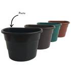 Vaso De Parede (21x15x16) Preto Riqueplás