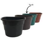 Vaso De Parede (21x15x16) Verde Riqueplás