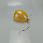 Vaso De Parede Balão Decorativo Cachepo Cerâmica Amarelo