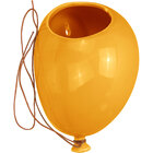 Vaso De Parede Balão Decorativo Cachepo Cerâmica Amarelo