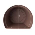 Vaso De Parede Bari Eco (20x16x17) Cor Tabaco Okla