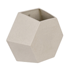 Vaso de Parede Colmeia 30x30cm Antique Branco