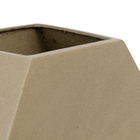 Vaso de Parede Colmeia 30x30cm Antique Camurça