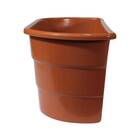 Vaso De Parede Duplo (39x16x17) Cor Cerâmica Riqueplás