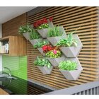 Vaso De Parede Favo 30cmx35xm Japi