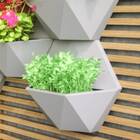 Vaso De Parede Favo 30cmx35xm Japi