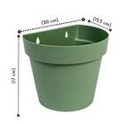 Vaso de Parede Floratta Verde Oliva (3L) RISCHIOTO