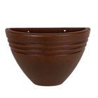 Vaso De Parede Jateado Vogue Cor Ferrugem 20x30 Cm