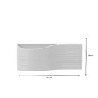 Vaso De Parede Linea 50 Japi Grafite