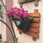 Vaso De Parede Mini Preto (800ml) Nutriplan