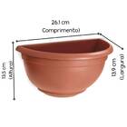 Vaso De Parede Pequeno Cor Cerâmica (1,5l) Nutriplan