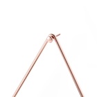 Vaso De Parede Trigg Grande Concreto E Cobre