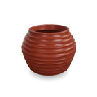 Vaso De Planta 15x20 Cm Decorativo Pequeno Redondo De Polieti