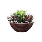 Vaso De Planta Bacia Cuia 40x14 Redondo Decorativo Em Polieti