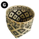 Vaso De Planta Cesta Palha Organizador Decoração Flores Artes