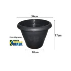 Vaso De Planta Cor Preto  (36829-1)