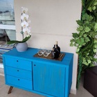 Vaso De Planta Decorativo Pequeno Redondo De Polietileno 15x2