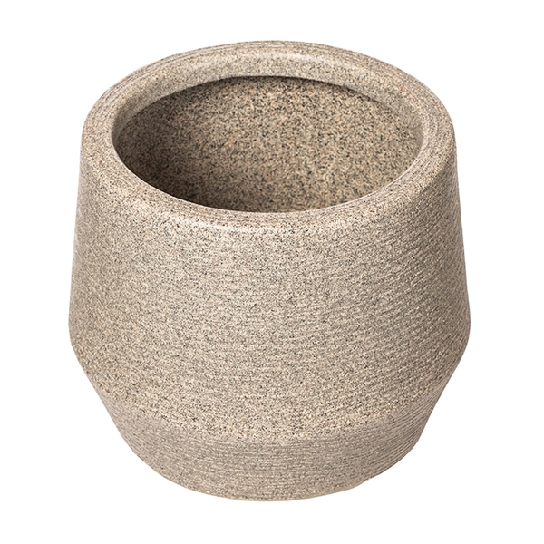 Vaso De Planta Decorativo Redondo Pequeno Polietileno De 8,19l