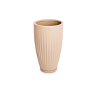 Vaso de Planta Extra Grande de Plástico 70x40cm com Prato Areia Florence Geolia