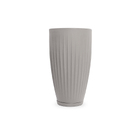 Vaso de Planta Extra Grande de Plástico 70x40cm Cinza Florence Geolia
