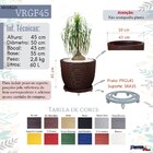 Vaso De Planta Frutifera 45x50 Cm Grande Luxo De Polietileno.