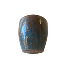 Vaso de Planta Grande Cerâmica Moderno 31x30 Azul Petróleo